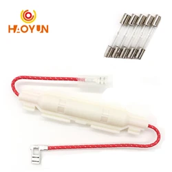 5KV 500mA 0.85A 850mA 0.9A 900mA 800mA 1A0.75A High Voltage Fuse for Microwave Ovens Universal Fuse Holder Microwave Ovens Parts