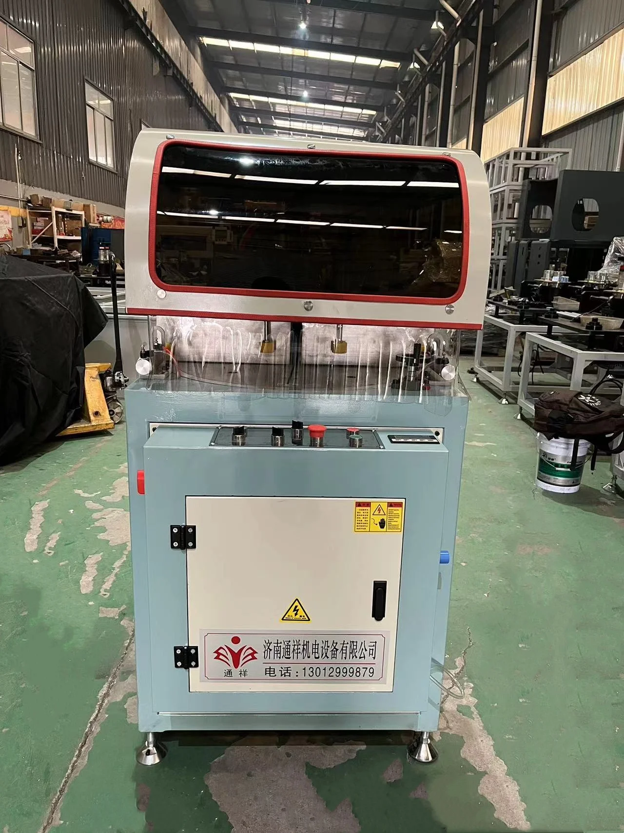 Door and Window Single-head Cutting Saw Aluminum Profile Arbitrary Angle Single-head Cutting Saw Single-head Saw At Any Angle