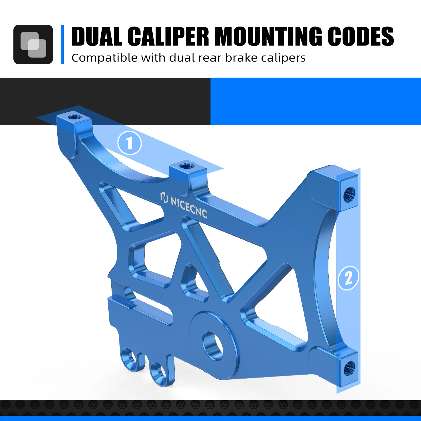 NICECNC For Sur-Ron Surron Light Bee X S L1E Segway X160 X260 Rear Brake Disc Guard & Rear Brake Caliper Guard Electric Bike