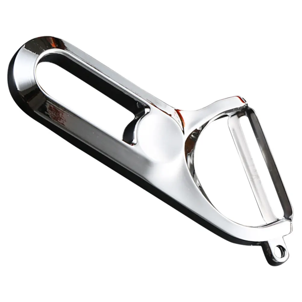 Pelador de patatas de aleación de Zinc, pelador de verduras de cocina, pelador de frutas multifunción ergonómico profesional, cocina portátil para el hogar