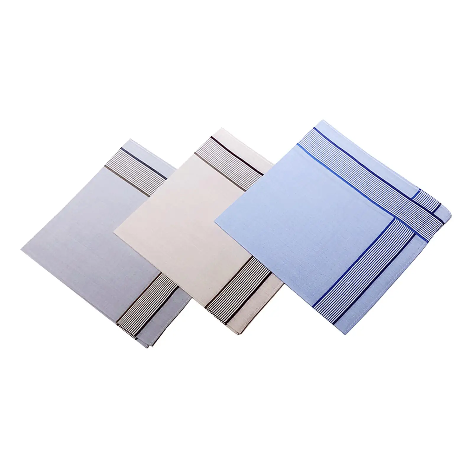 2x Elegant Men's Handkerchiefs - Stylish Accessories for Special Occasions
