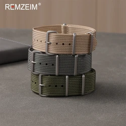 Long Nylon Men's and Women's Fashionable Sports Strap 18mm 20mm 22mmUniversal Replacement Watch Band