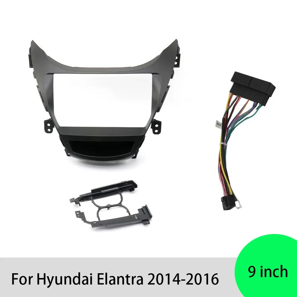 For Hyundai Elantra 2014-2016 9 Inch Other Auto Parts Car CD Player Radio Android Dashboard Dvd Player Frame