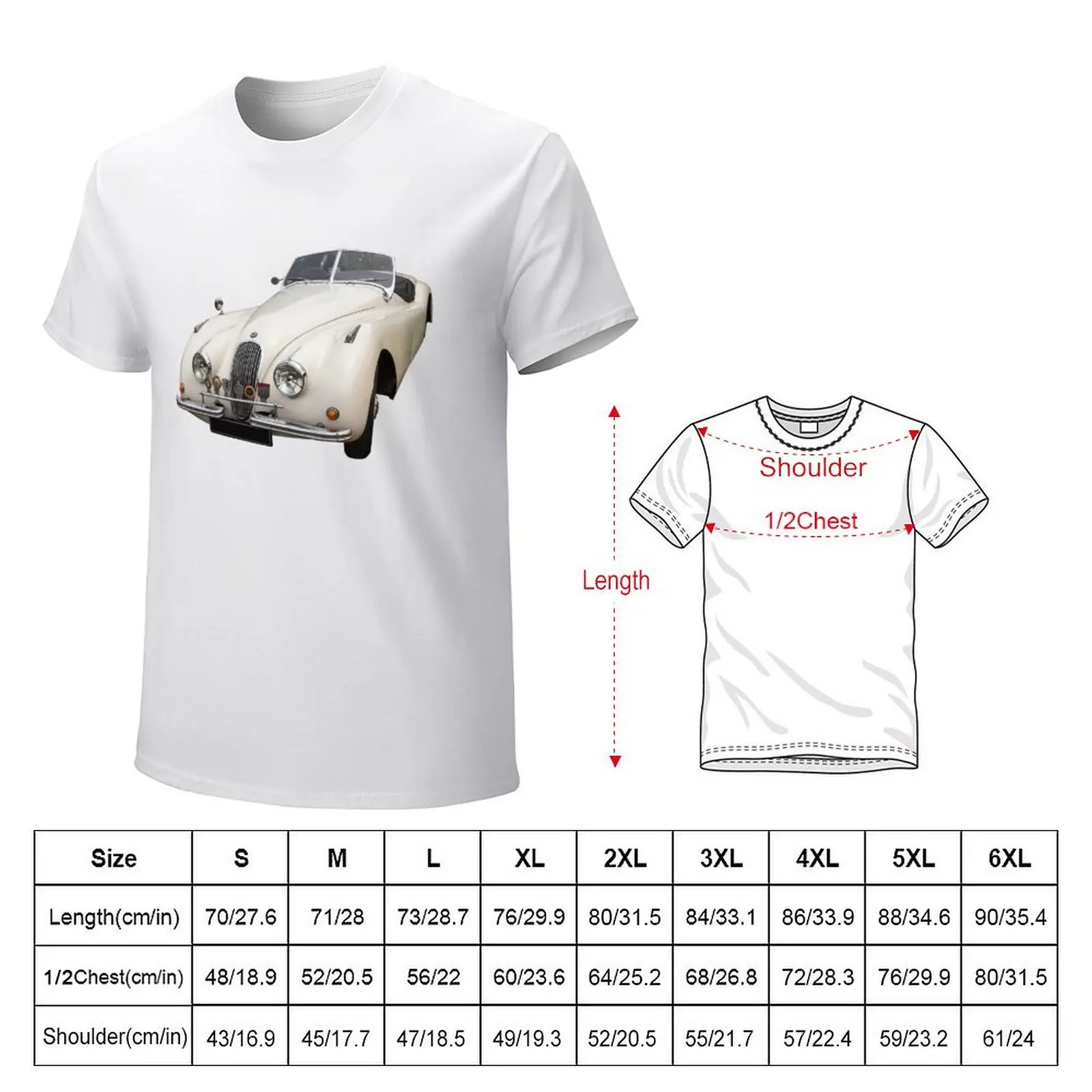 XK-120 v2 T-Shirt blanks customs design your own for a boy fruit of the loom mens t shirts