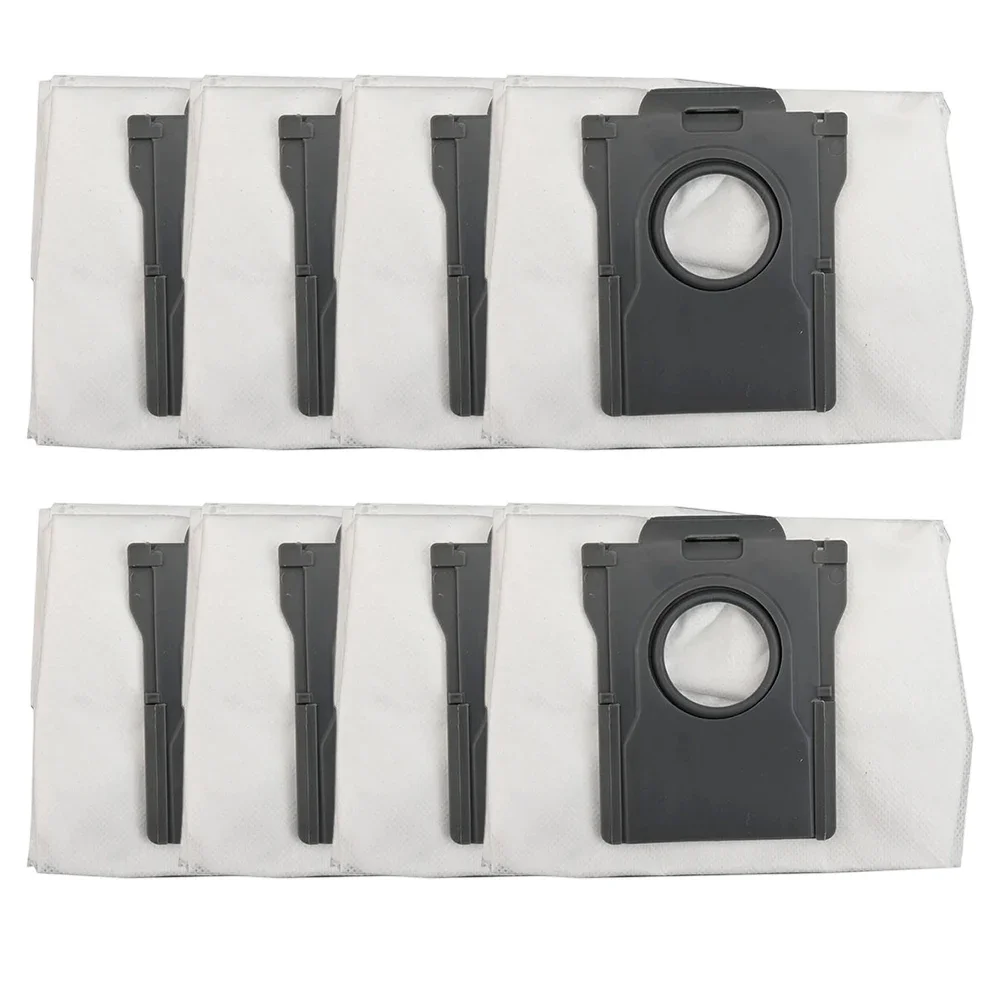Robust Filtration Solution Eight Pack of Compatible Dust Bags for D10PlusGen2 &L10SPlusRobotVacuums Ensures Clean Floors