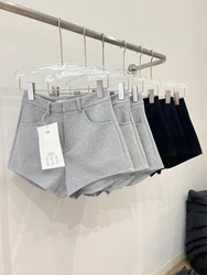 Summer Women Cozy Vintage 2000s Aesthetic Low Rise Sporty Shorts Hot Pants Y2k Streetwear Stylish Stretch Simple Korean Fashion