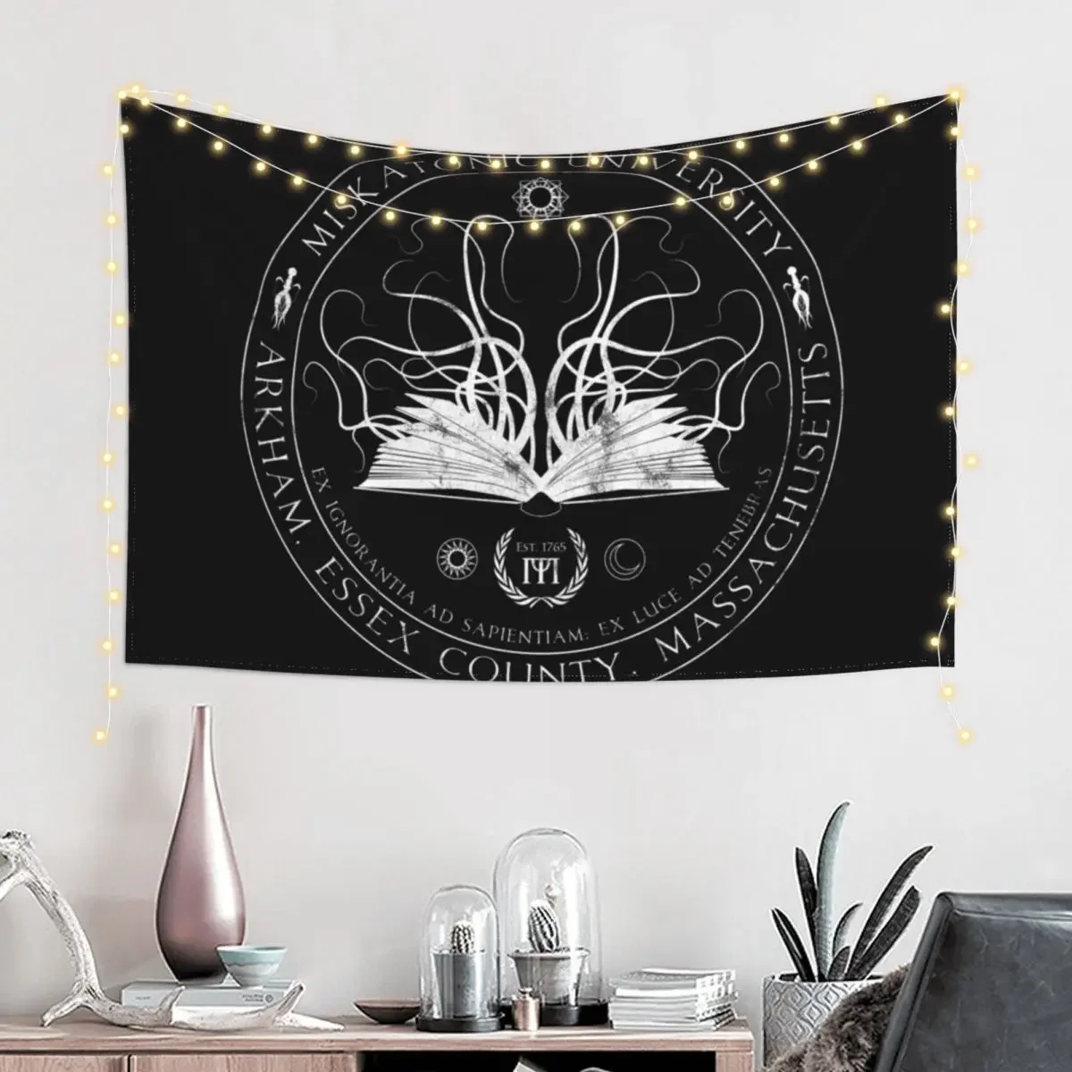 Miskatonic Sigil Tapestry Home Decorators Tapete For The Wall Tapestry