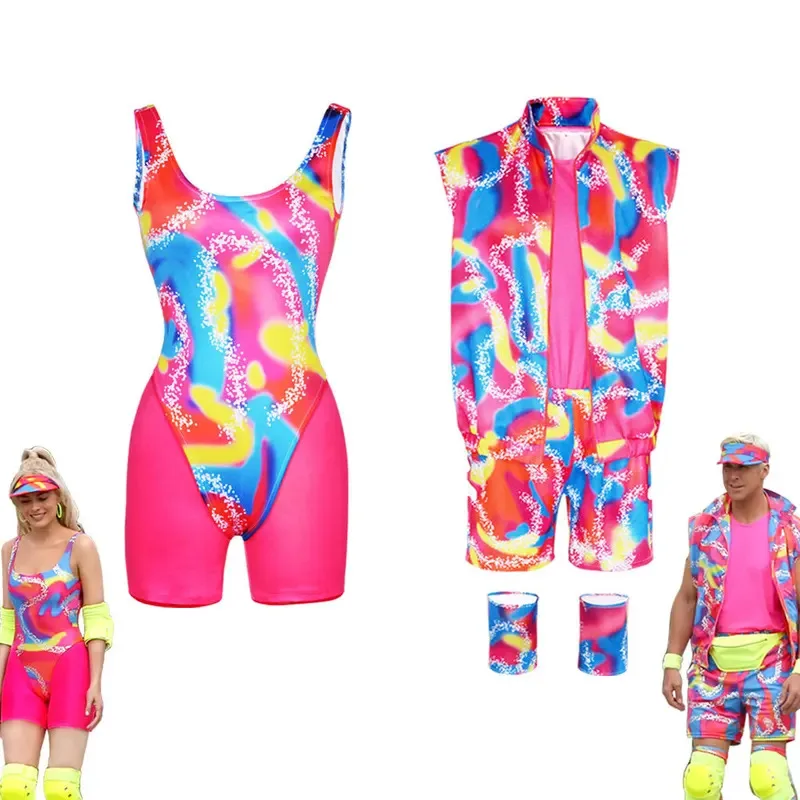 

Ken Barbe Cosplay Sports Wear With Hat Unisex Adult Kids Halloween Party Cosplay Costume Daily Wear Uniform