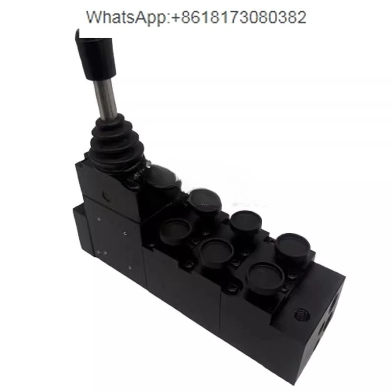 Marine garbage truck hook arm pneumatic control valve manual handle pneumatic control valve H190