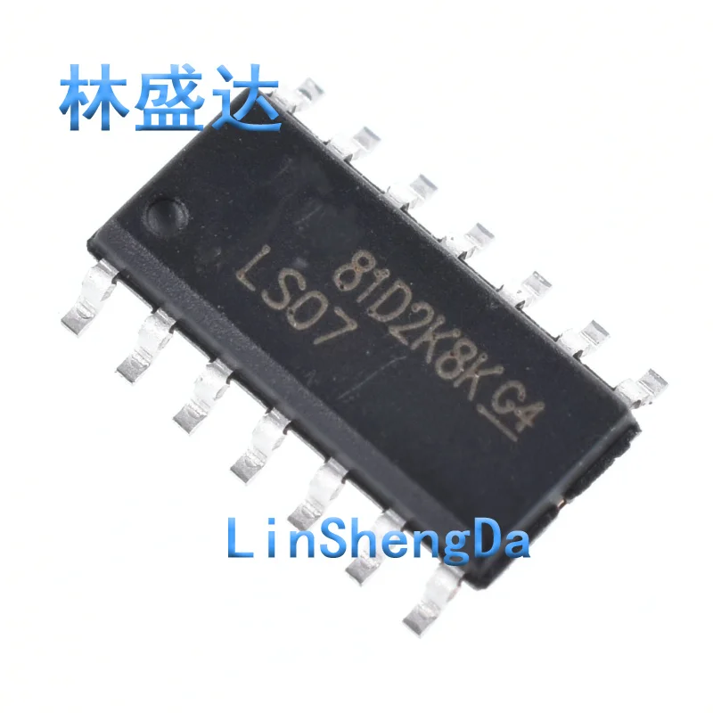 74LS07 SN74LS07DR buffer/driver LS07 chip SOP14 chip image 2