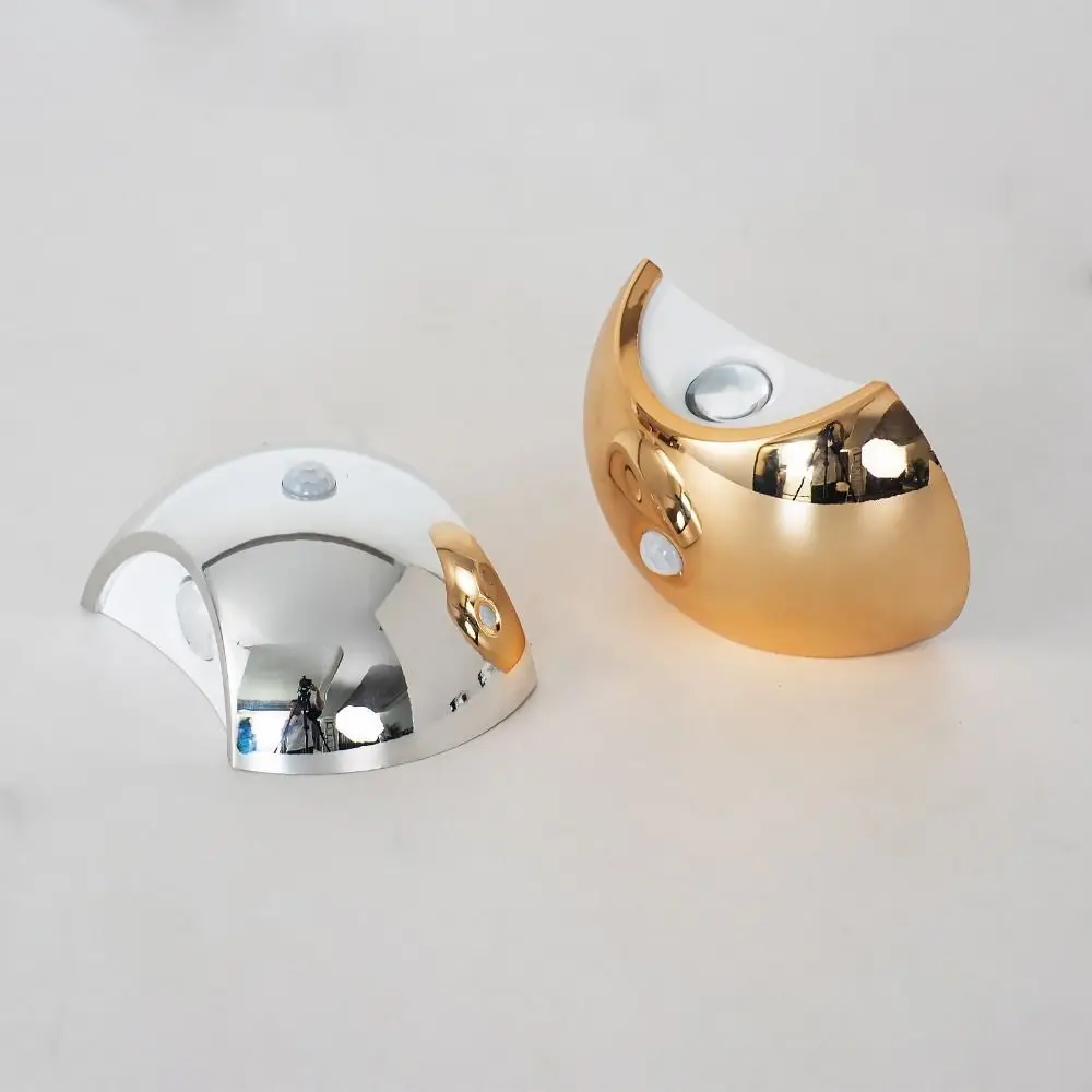 

Светодиодный настенный светильник с датчиком движения без сверления, перезаряжаемый, магнитный, инфракрасный, водонепроницаемый, с автоматическим включением/выключением, умный настенный светильник