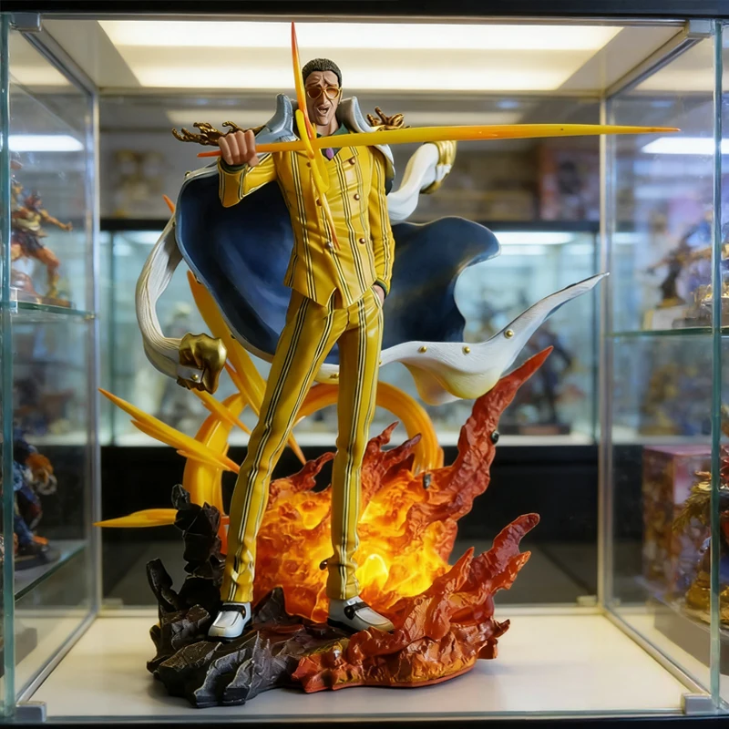 

One Piece Figure Borsalino Anime Action Figures Pvc Statue Desktop Ornamen Collection Model Ornament Toys Gifts