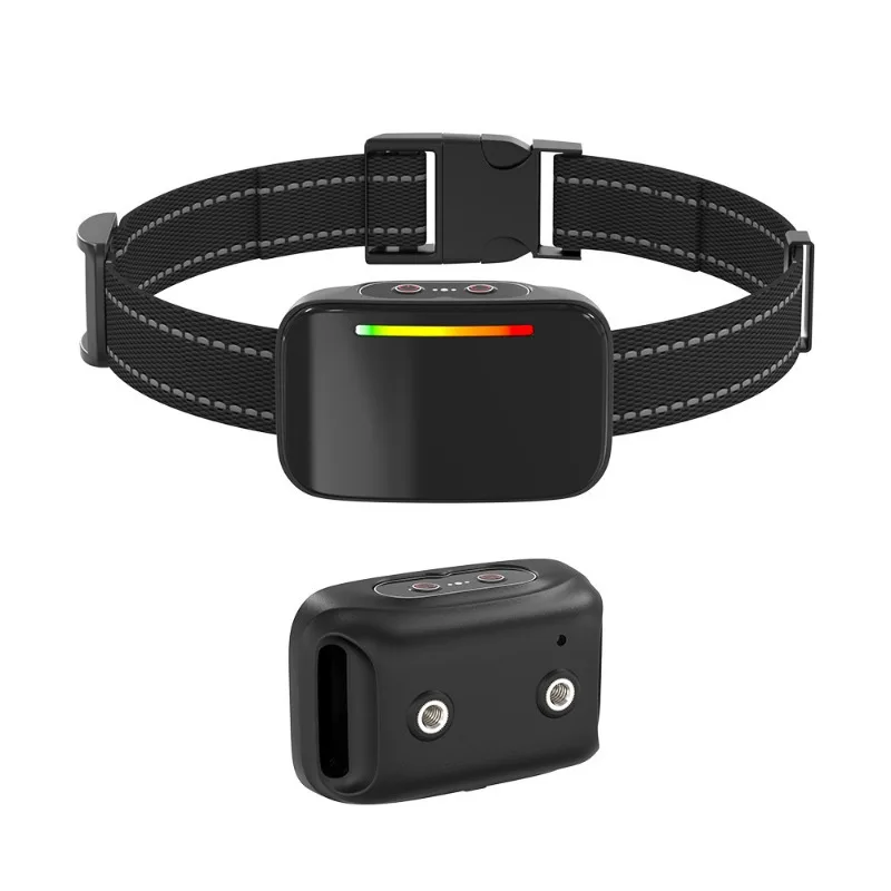 جهاز أوتوماتيكي مضاد للنباح للكلاب الأليفة قابل لإعادة الشحن IP67 مقاوم للماء ومضاد للإزعاج طوق الصدمات الكهربائية سدادة لحاء الكلب