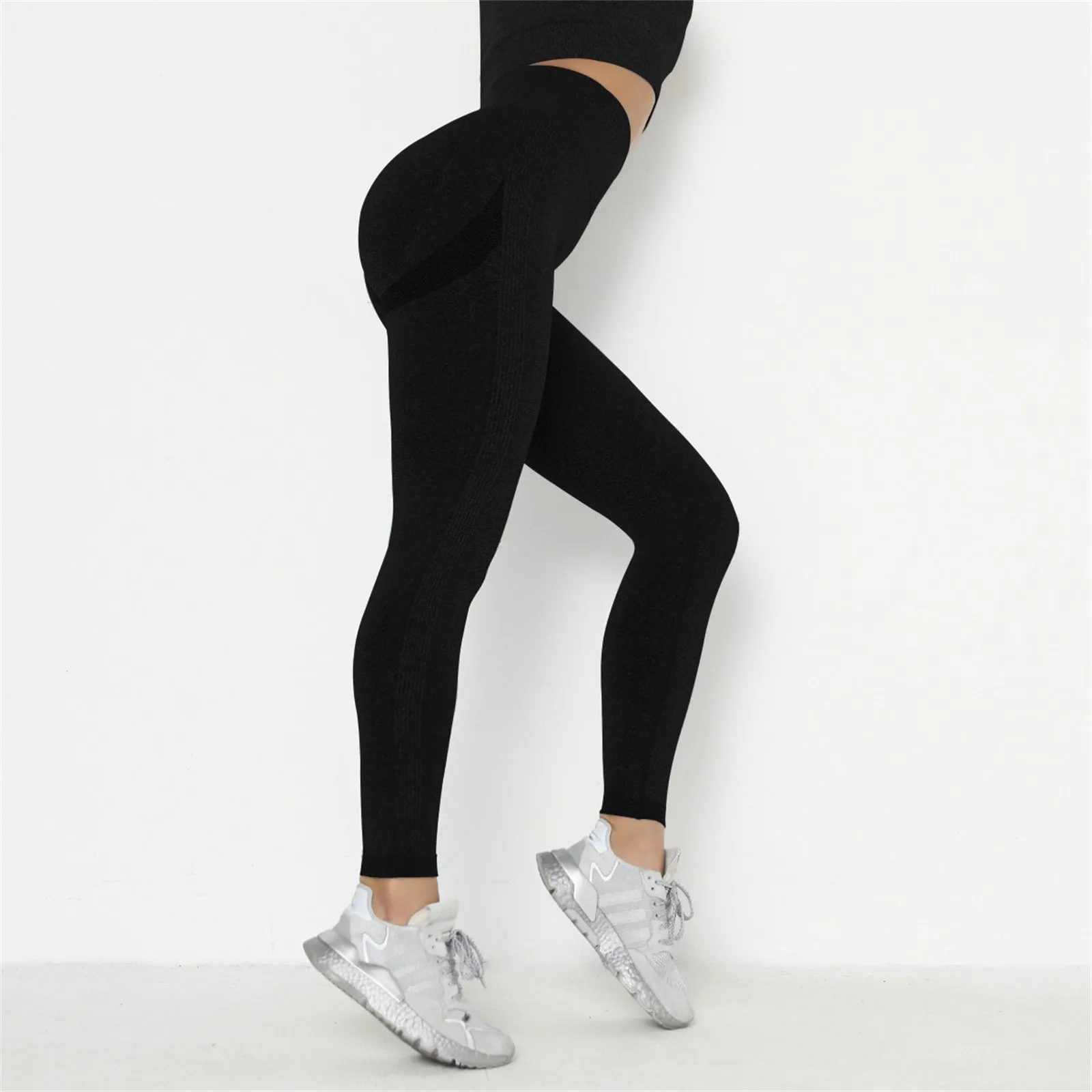 Naadloze Leggings Womens Butt 'Lift Curves Workout Panty Yoga Broek Gym Outfits Fitness Kleding Sportbroek Effen Kleur