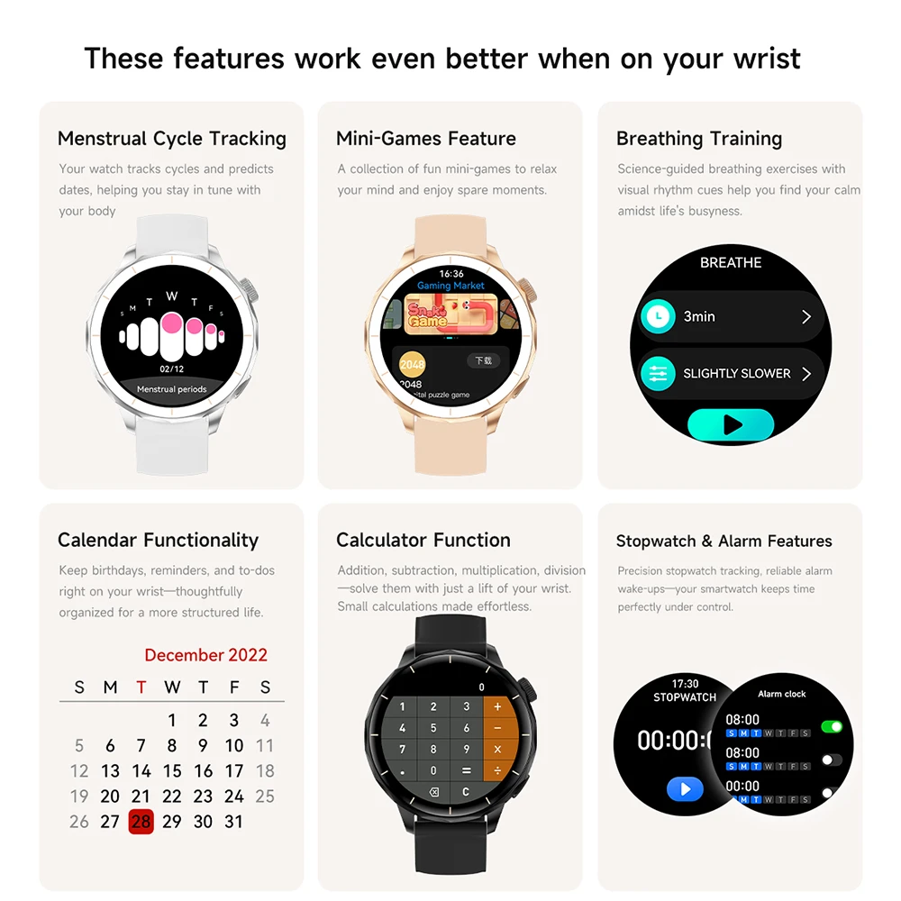 2025 Voor Android iOS Horloge Mini Smart Horloge 4 GB Groot Geheugen GPS Navigatie MP3/MP4 Speler APP Downloaden Sport trackr Smartwatch