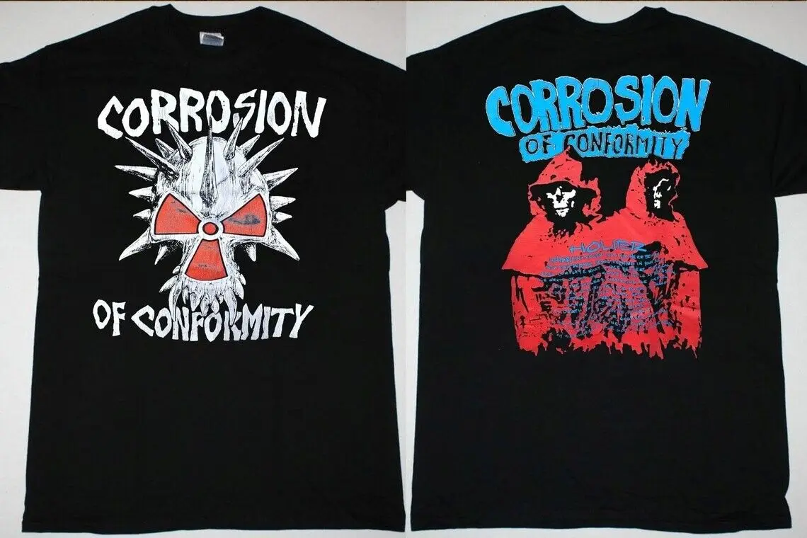 Corrosion Of Conformity 1985 Holier Animosity T-Shirt Black Gift Fans Music