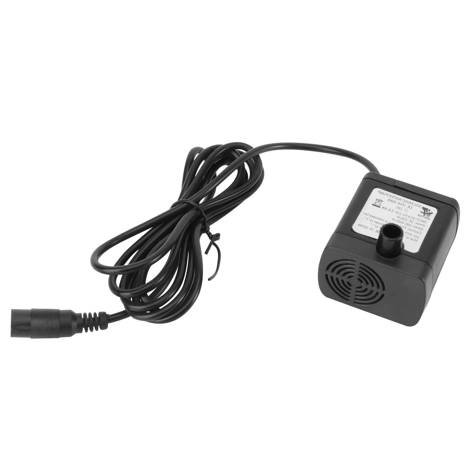 

12V DC Water Pump Low Noise 12V Floating Fountains Aquarium Ponds Fish Tank Hydroponic Systems Adjustable Flow Easy