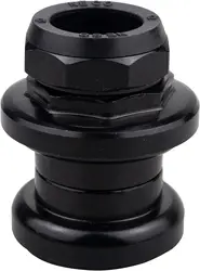 ZUKKA Black Silver 28.6mm Headset Front Fork External Cup Threaded Bicycle Headsets for 25.4mm Handlebar Stem For 34mm Head Tube