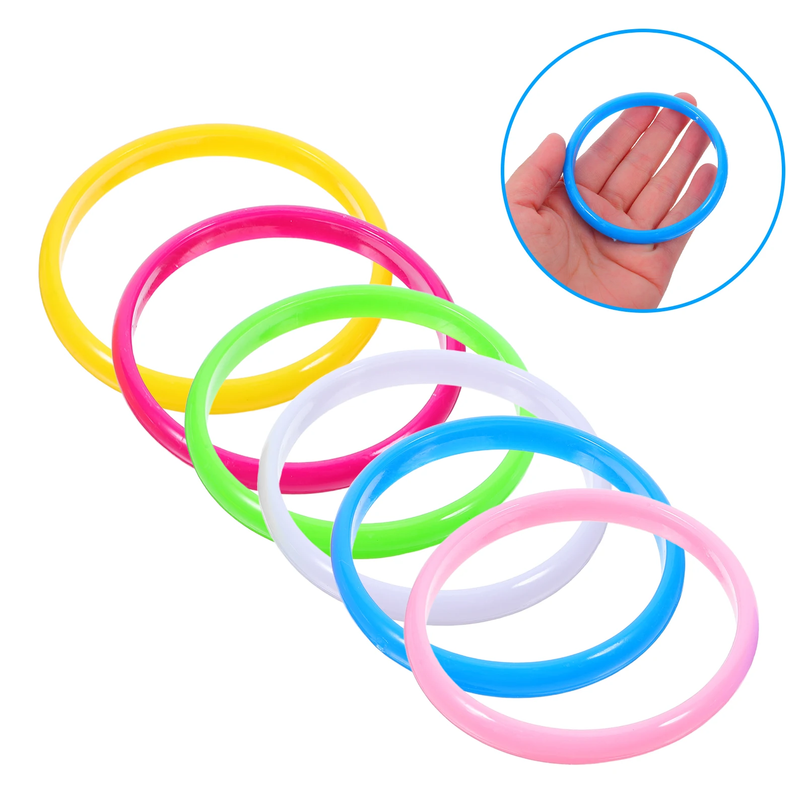 

48pcs Candy Color Bangle Bracelets Plastic Bulk Girls Child Wristbands Birthday Party Favor Fashion Jewelry Accessories