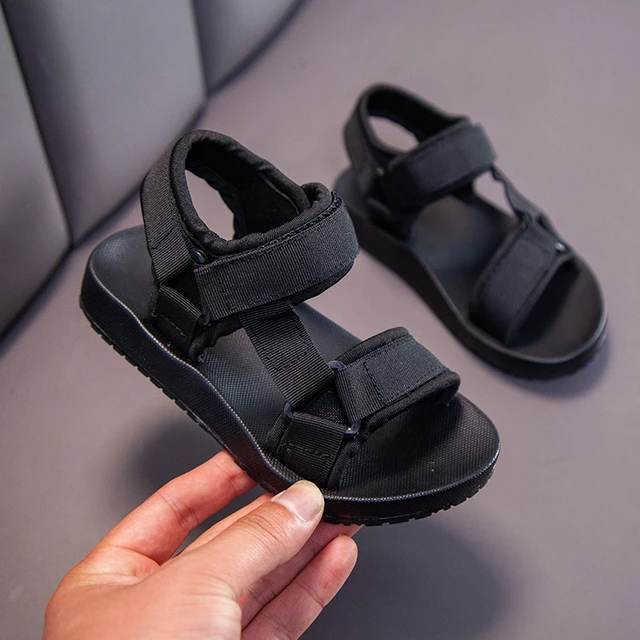 2021 Summer Boys Sandals Casual Children Kids Shoes Rubber School Breathable Open ToeBoy Beach Sandal AliExpress