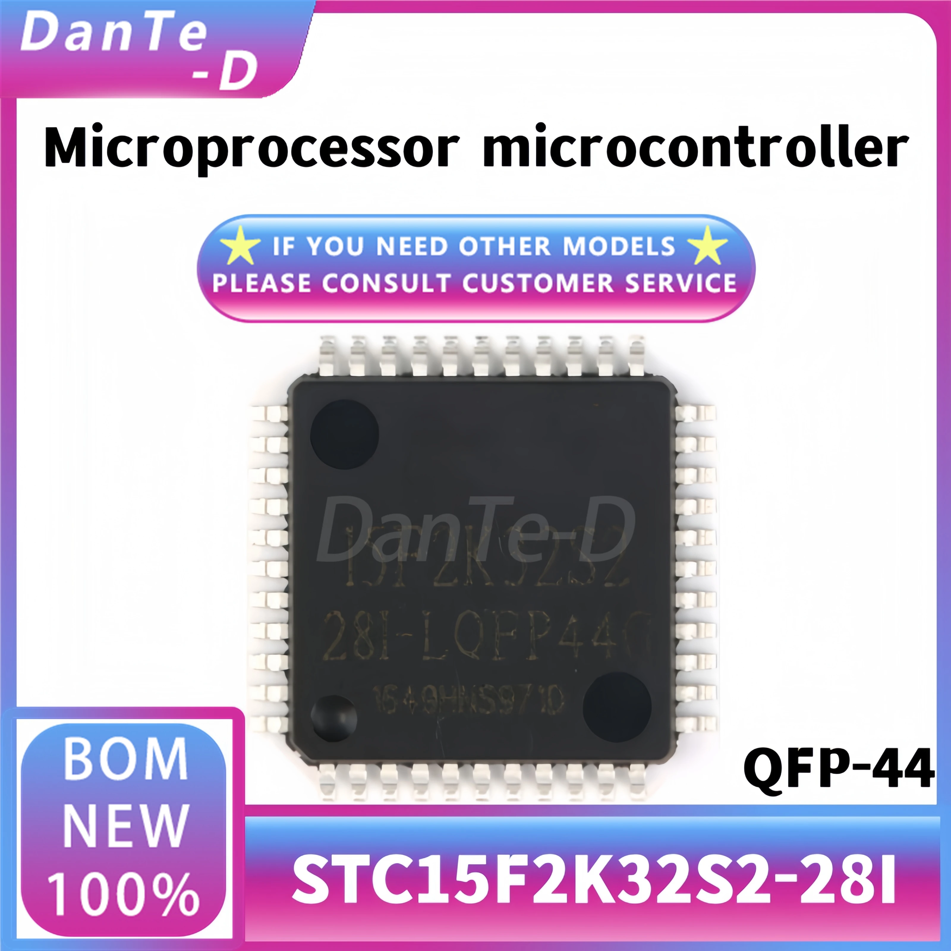 STC15F2K32S2-28I-LQFP44 MCU microcontroller IC original authentic