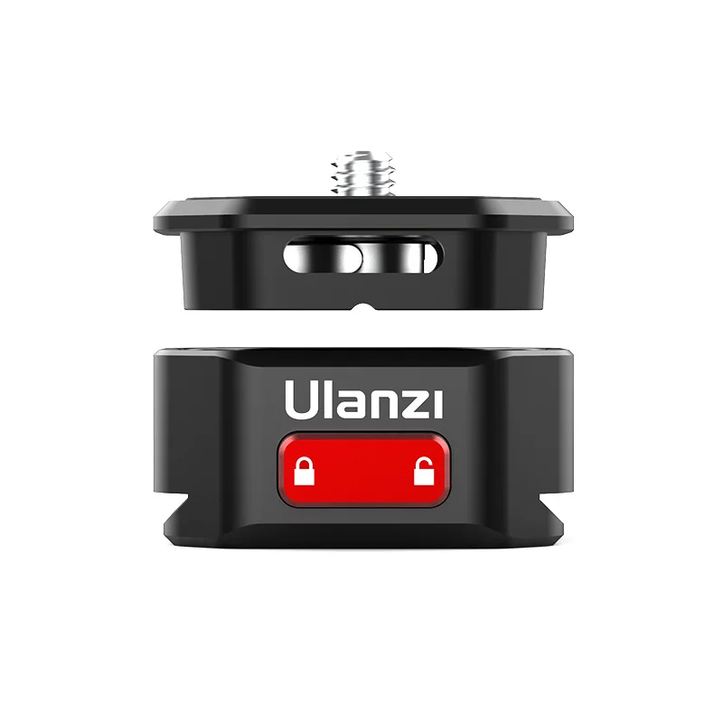 Ulanzi Claw Arca Swiss Quick Releae Plate Mount Quick Switch System for Tripod for Gopro Action Camera Tripod Slider DSLR Gimbal