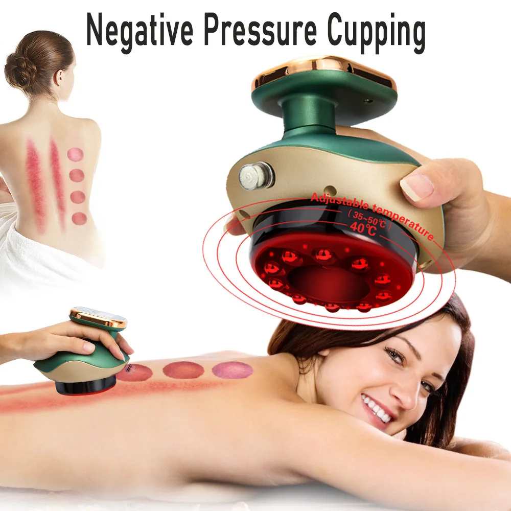 

Cupping Massager Vacuum Strong Suction Cups EMS Ventosas Anti Cellulite Magnet Therapy Guasha Scraping Fat Burner Slimming tools