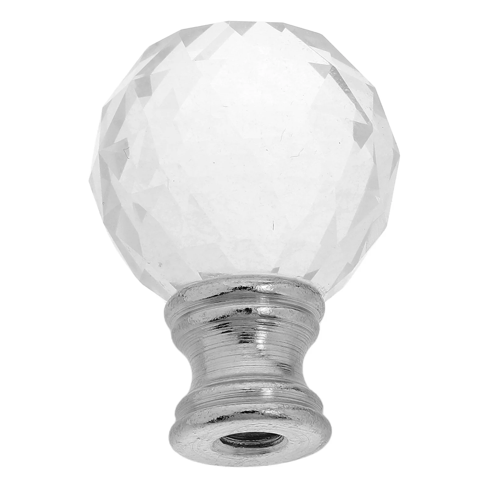 

Декоративная накладка на лампу из прозрачного хрусталя, хрустальный колпак-наконечник для настольных и напольных ламп, украшение для освещения