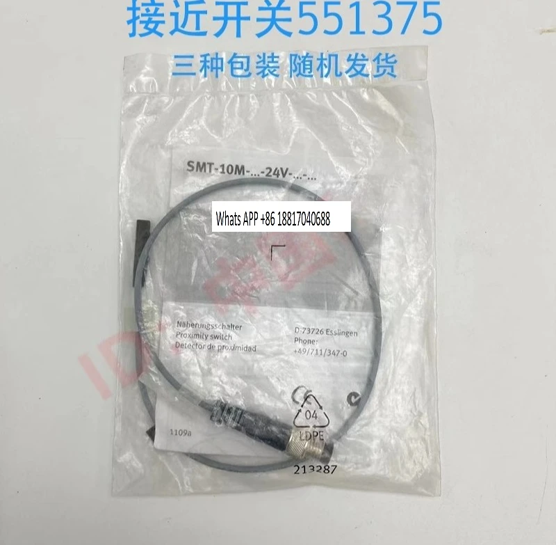 

Magnetoresistive Proximity Switch SMT-10M-PS-24V E 0.3 L M8D 551375 Genuine
