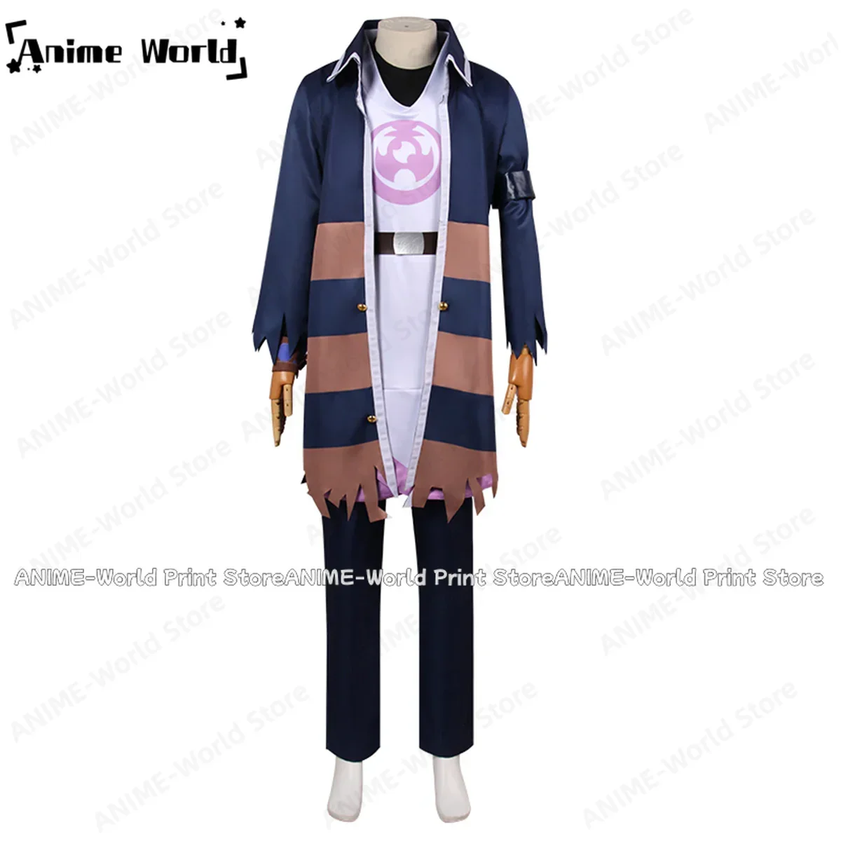 

《Custom Size》Legends: Arceus Ingo Cosplay Costume Uniform Outfits Halloween Carnival Party Arcane Suits Custom Made