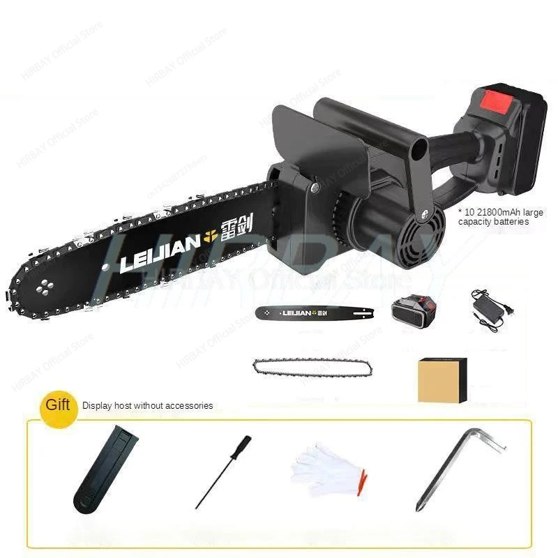 1400W 12 Inch Electric Saw Chainsaw Wood Cutter With Rechargeable Battery Woodworking Pruning handheld Garden Brushless chainsaw