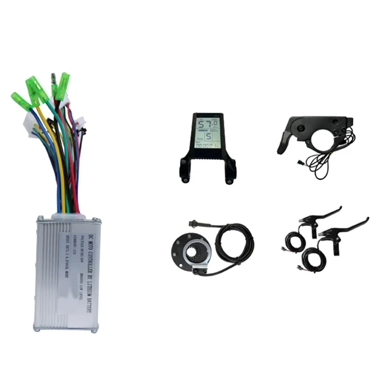 

Y49A-JN17A Full Common Head Controller Kit 36V 48V Metal+Plastic 250W-350W For Electric Bicycle Motor Conversion Kit With S830 M