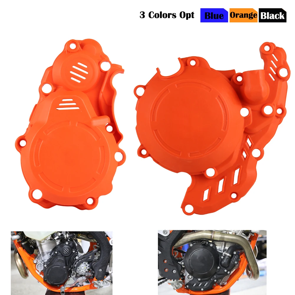 Motocross Ignition Clutch Cover Guard Protector For KTM SXF 250 350 2016-2023 EXCF 250 350 2017-2023 XCF 250 350  2020-2023