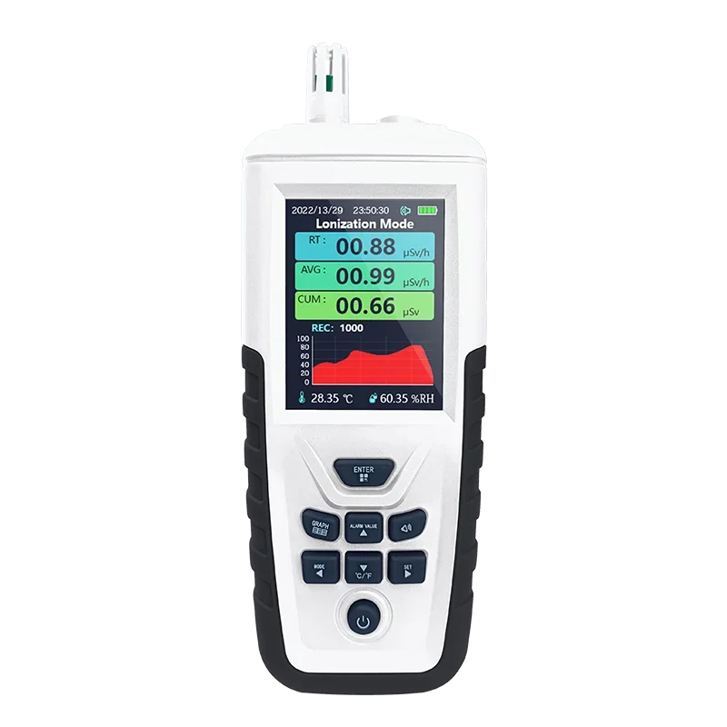 Radioactive material Alpha Beta Gamma X-ray measuring instrument Nuclear radiation detector TC8500