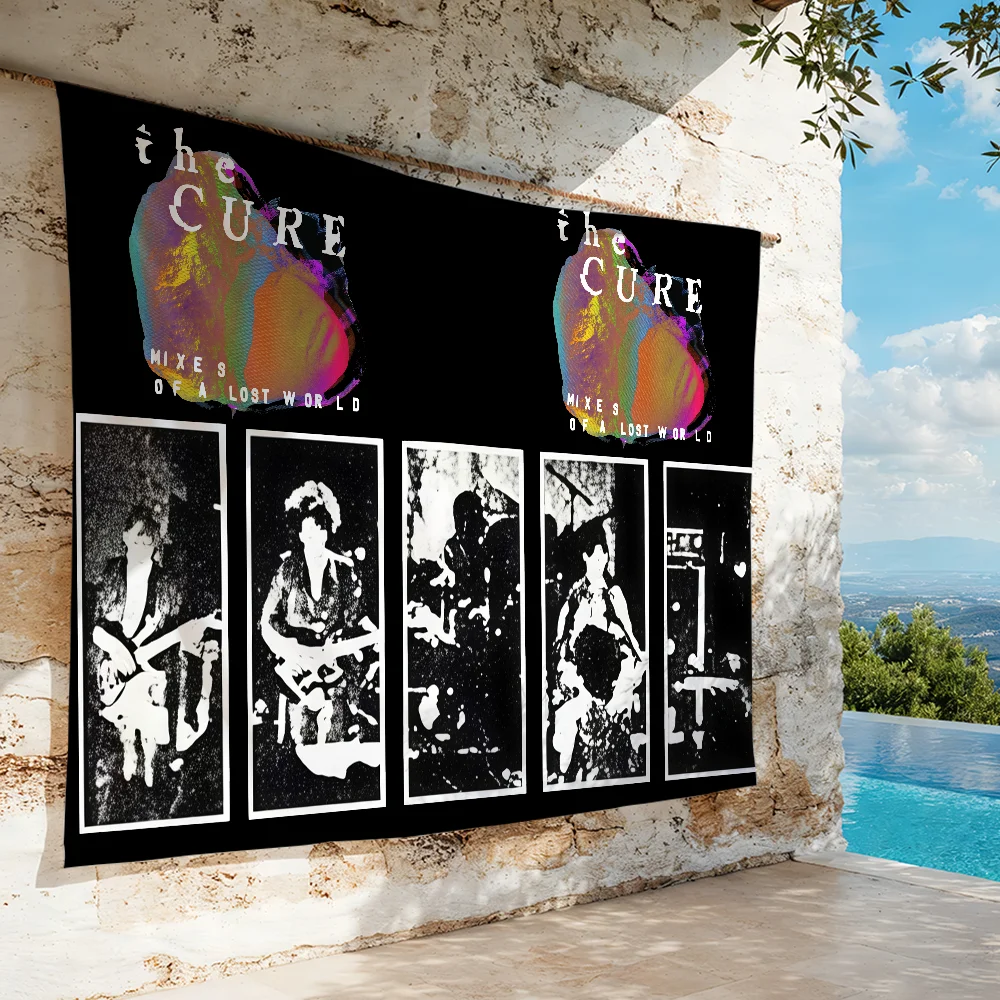 The C-Cure Band flag For Bedroom Living Bar Garden Outdoor Active  Decoration Background And Concert