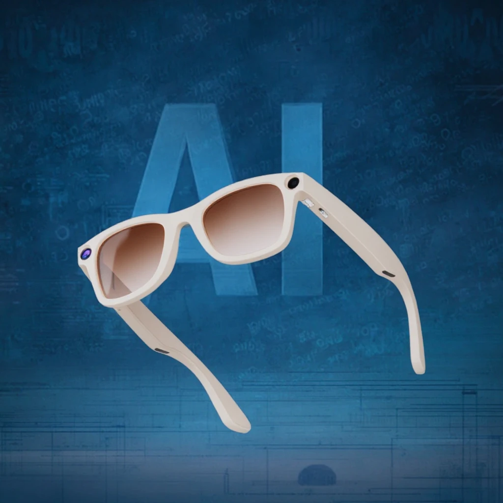 

G300 AI Smart Glasses 800W HD 32GB WIFI Transfer Gesture Control AI Translation Photography Smart Glass