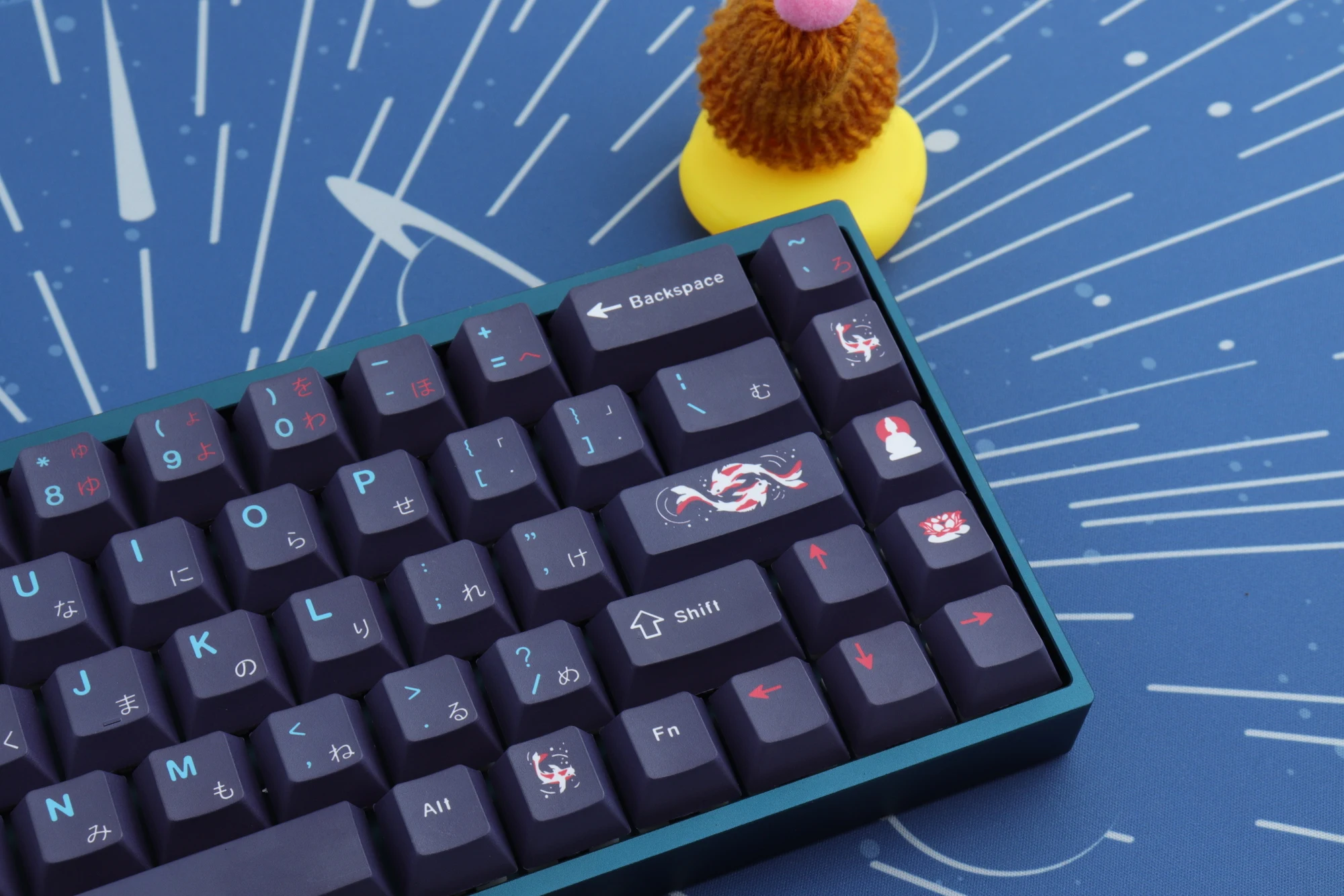 Gmk zen Teich Tasten kappen, 129 Tasten Tasten kappen Kirsch profil Dye-Sub personal isierte gmk Tasten kappen für mechanische Tastatur