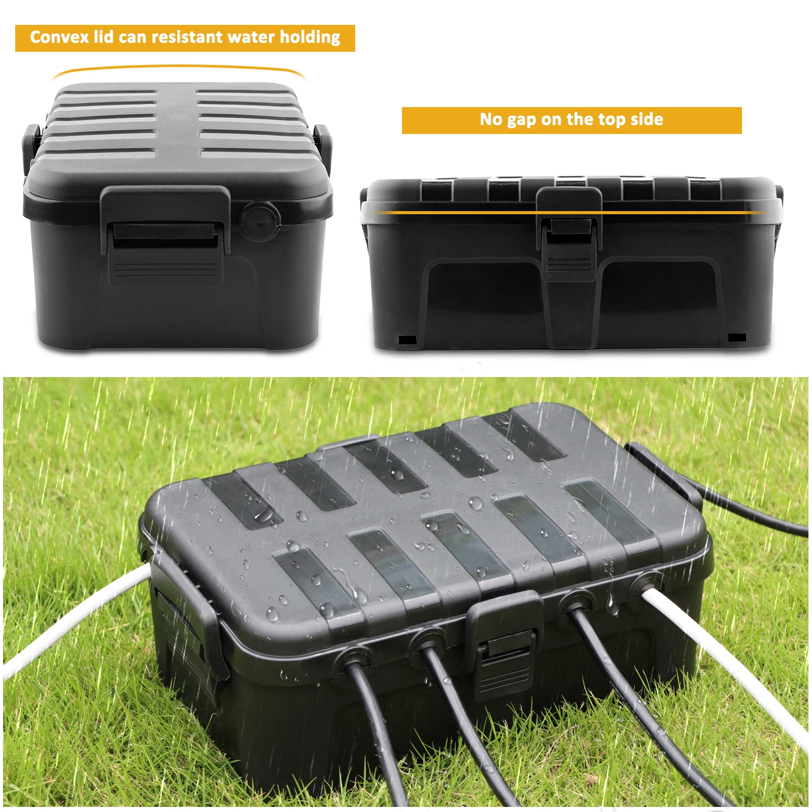 Extragroße Outdoor-Elektrobox, – Outdoor Power Point Cover Bewertung und Preis