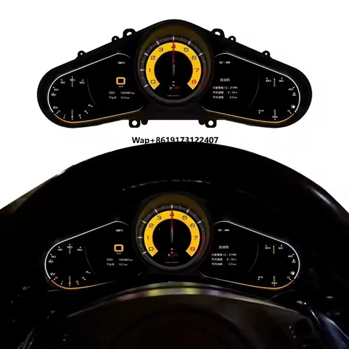 

12.3inch Digital Cluster Dashboard Instrument Popular Style LCD Car Speedometer for 2017 PCM4.0