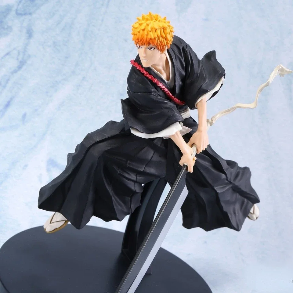 

В наличии BANDAI Подлинная отбеливающая душа, вошли в модель, экшн-фигурки Kurosaki Ichigo, орнамент, Подарочные игрушки, коллекционные аниме фигурки