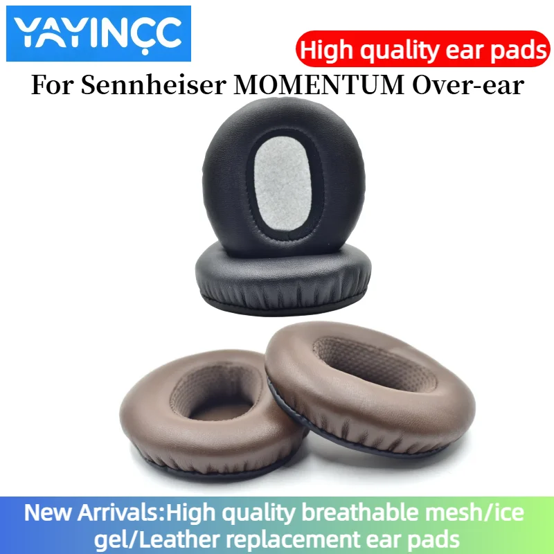 

YAYINCC Replacement Earpads For Sennheiser MOMENTUM Over-ear Ear Cushion / Headphone Ear Pad repair parts