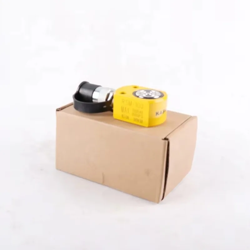 Cilindri idraulici con ritorno a molla a semplice effetto a bassa altezza serie KSRSM-200 RSM