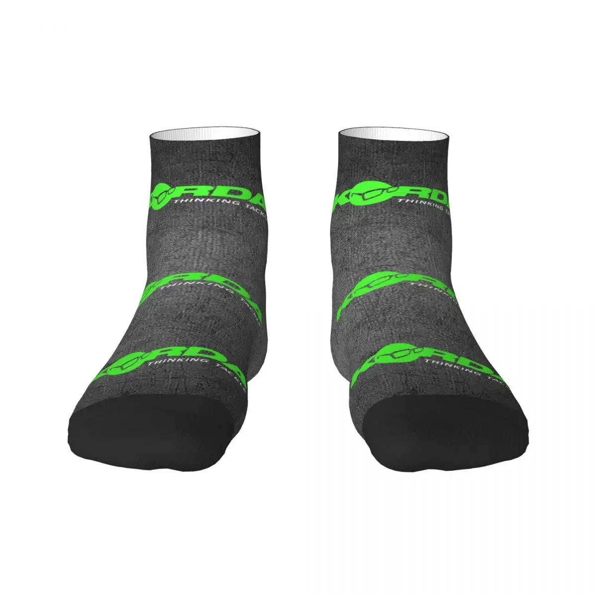 Novelty Mens Korda Fishing Logo Dress Socks Unisex Comfortable Warm 3D Print Fish Carp Fisherman Gift Crew Socks