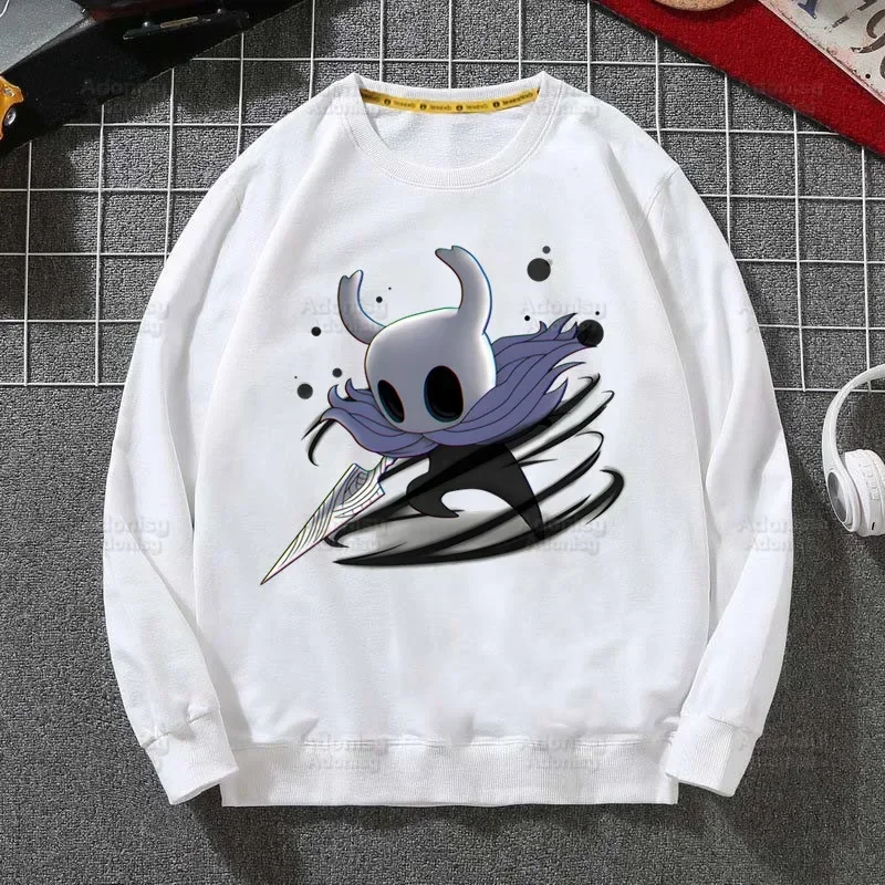 Hollow Knight Game Hoodies Spring Autumn Male Casual Hollow Crew Team Hoodies Sweatshirts Men's Hoodies Sweatshirt Tops