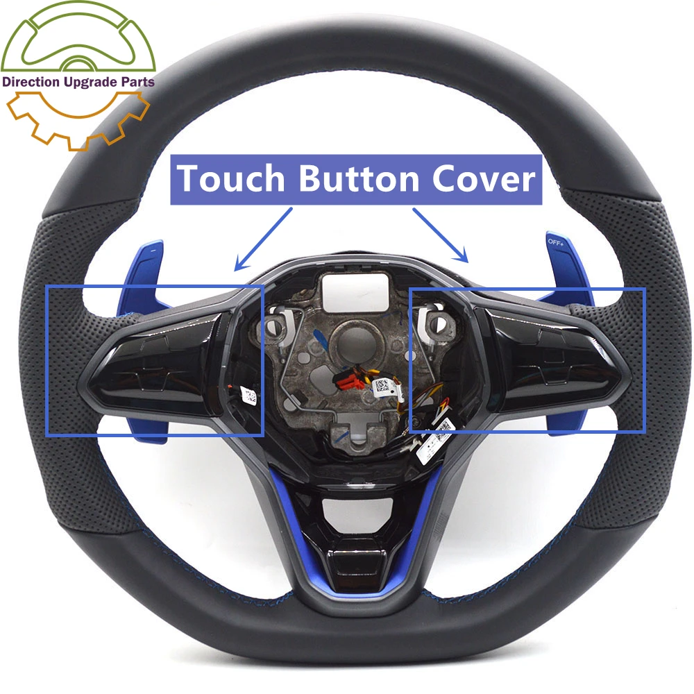 Cover For Touch Button Steering Wheel for VW With Model View Left Right Pair