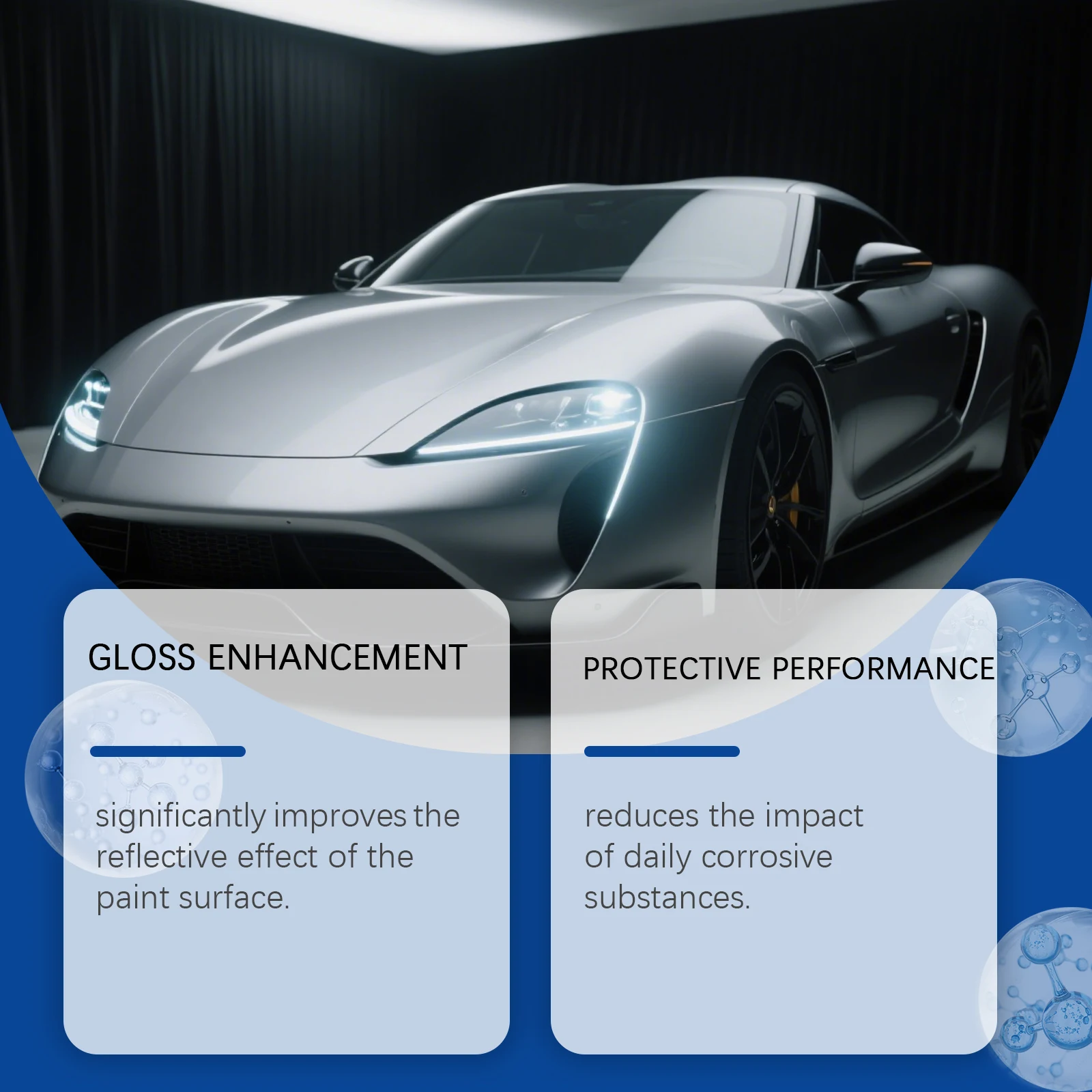 Automobile Coating Agent Quick-Dry Coating Hydrophobic Protection Polishing Maintenance Renewal Agent Accessories Car Care Spray