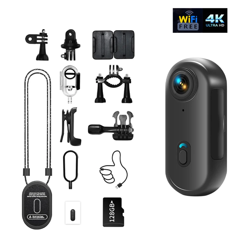 4K Hd Mini Bodycam …