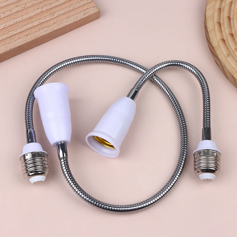 Light Weight Flexible E27 To E27 LED Screw Lamp Base Bulb Socket Extender Extension Light Holder Lamp Base Light Socket Adapter