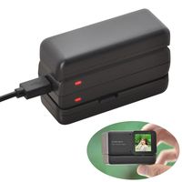 Smart Camera Battery Base Charging Accessory Battery Dual Charger Fast Charge For Insta360 ONE R RS Charging Hub