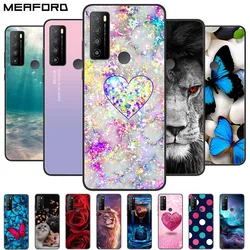 For TCL 30 XL Case Cool Cartoon Painted Soft Silicone TPU Covers for TCL30 XL T701DL Phone Cases 30XL 2022 Funda Bumper